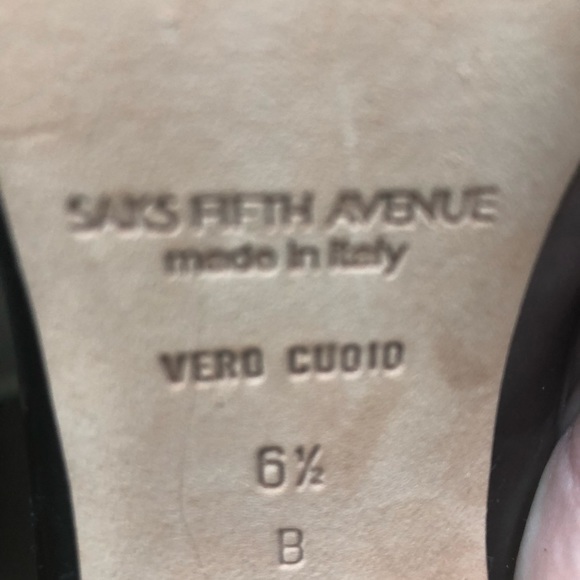 Saks Fifth Avenue | Shoes | Saks Fifth Ave Made In Italy Brand New ...